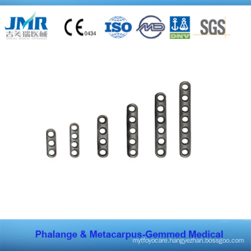 Metal Trauma Bone Orthopedic Implant Phalange Matacarpus Plate